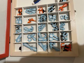 Maletín letras madera Janod