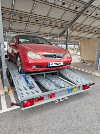 Remolque portavehículos Plataforma vehículos