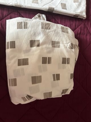 Set Lenzuola Matrimoniali Beige/Marrone