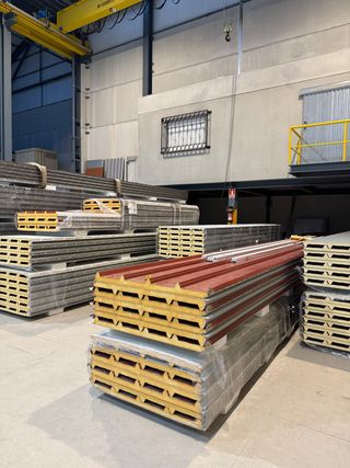 Panel sándwich cubierta. 697 986 774