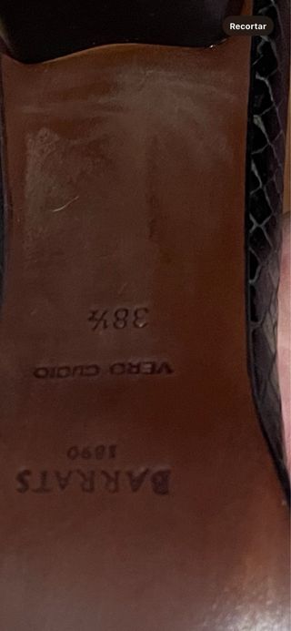 Zapatos de tacón Martinelli marrones NO HAGO ENVÍO