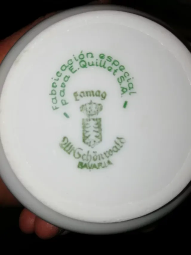 Vajilla porcelana Bavara