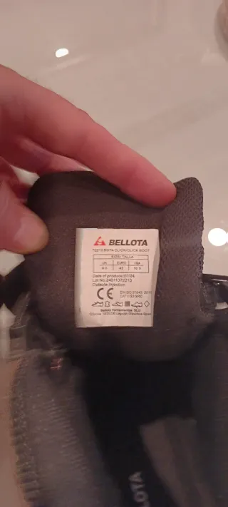 Botas de montaña o trabajo Bellota Click Talla 43