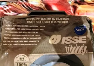 Cadenas de coche para nieve de tela 74