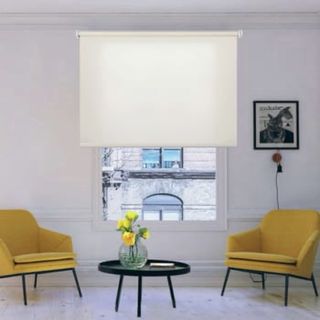 Tende a rullo bianco grezzo