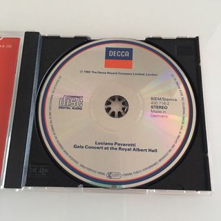Pavarotti Gala Concert Royal Albert Hall Decca