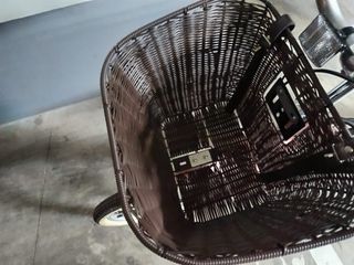 Bicicleta Paseo Rosa con Cesta