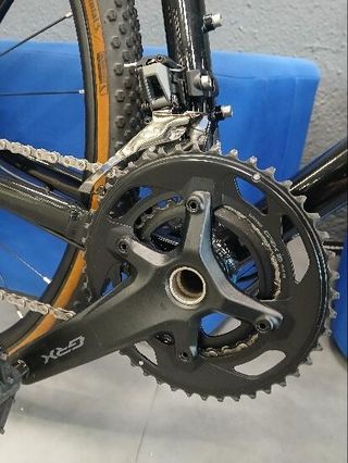 Bicicleta Gravel Shimano GRX Negro 2x12v AF