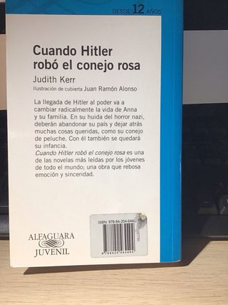 CUANDO HITLER ROBO EL CONEJO ROSA