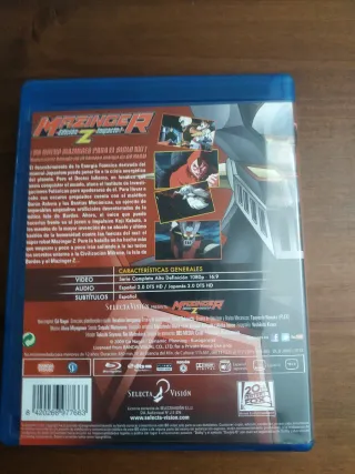 Mazinger Z Edición Impacto Blu-ray + Libro