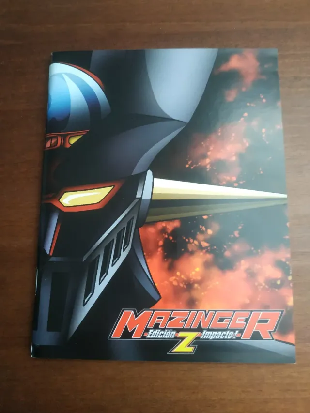 Mazinger Z Edición Impacto Blu-ray + Libro