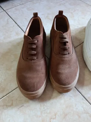 Zapatillas Zara Marrones Talla 40