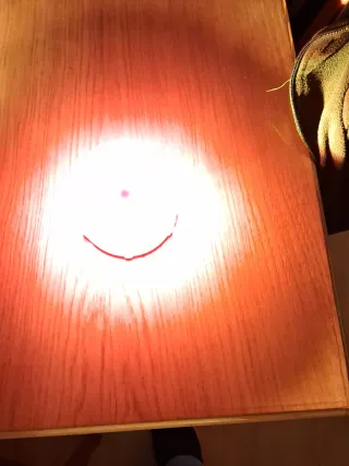 Luz de emergencia redonda