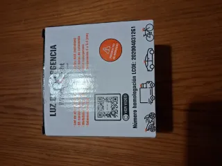 Luz de emergencia redonda