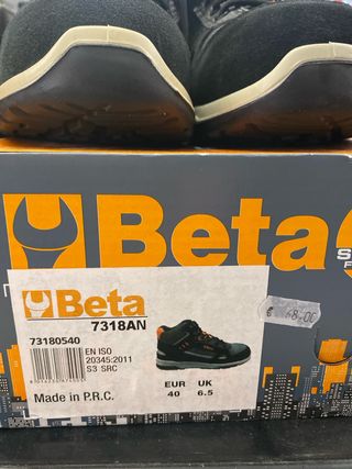 Scarpe antinfortunistiche alte Beta 7318AN S3 SR