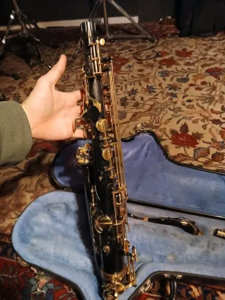 Saxo Alto Selmer Super Action II Negro