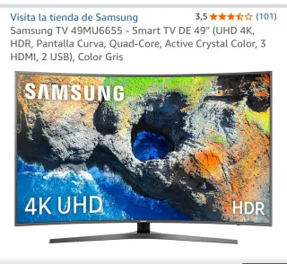 Samsung TV Curva 49