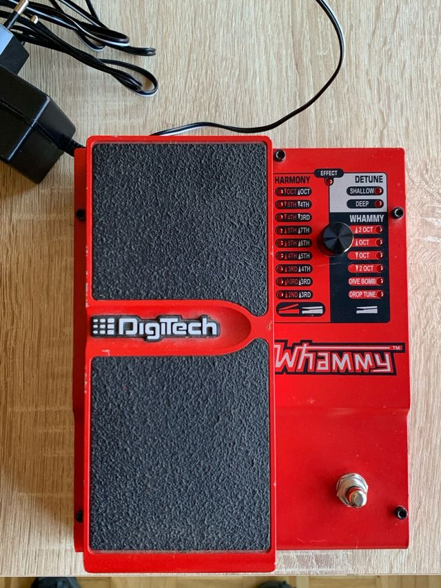 Pedal Whammy Digitech Rojo