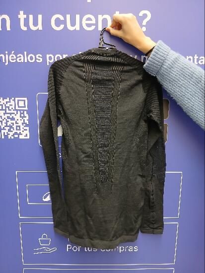 Camiseta térmica interior lana merina de esquí y nieve