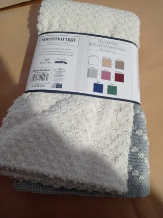 Telo bagno Sommaruga cotone jacquard