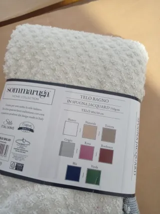 Telo bagno Sommaruga cotone jacquard