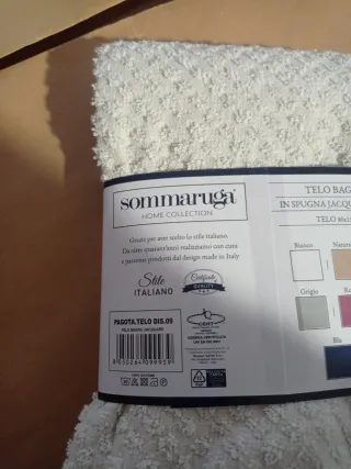 Telo bagno Sommaruga cotone jacquard