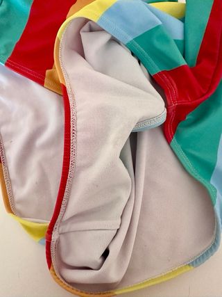 Braga bikini rayas arcoíris Talla XXXL