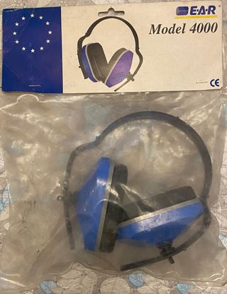 Cuffie antirumore E-A-R Modello 4000 Blu