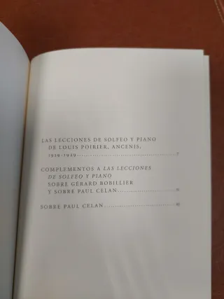 Lecciones de solfeo y piano