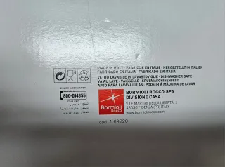 Piatto Bormioli Rocco Natale Vetro