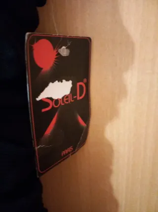 Vestido gasa picos negro