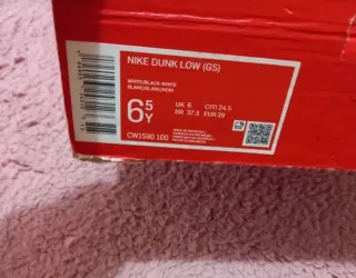 Nike Dunk Panda Scarpe 39