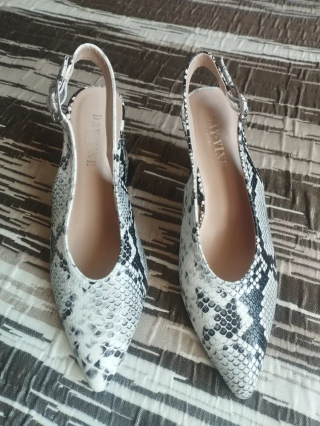 Zapatos DAY-VINE Slingback Animal Print Serpiente