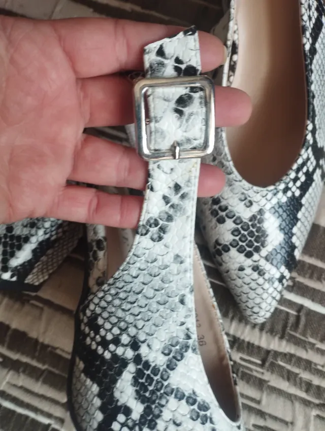 Zapatos DAY-VINE Slingback Animal Print Serpiente