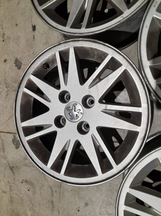 JUEGO DE LLANTAS PEUGEOT 207 15 PULGADAS 4X108