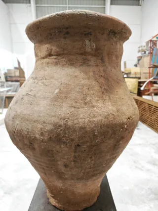 ✅Tinaja de barro Alcarreña rara. Siglo XVII-XVIII