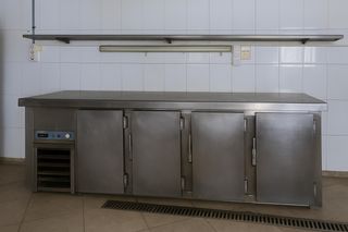 Cámara frigorífica inoxidable