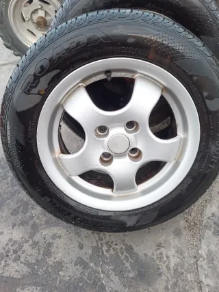 4 Llantas 14 4x100 Opel