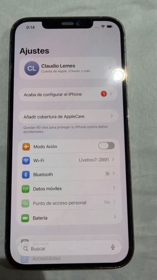 iPhone 12 Pro Max 128GB Oro 84%