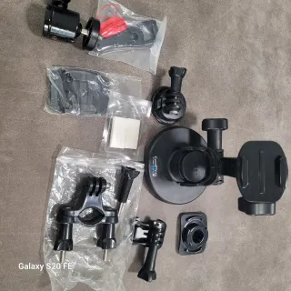 accessori GoPro piu borsa lampada frontale in oma