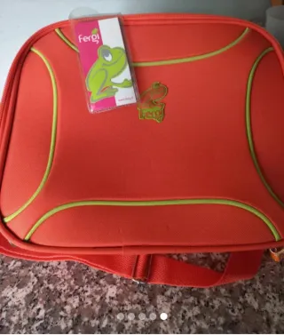 Beautycase da viaggio arancione