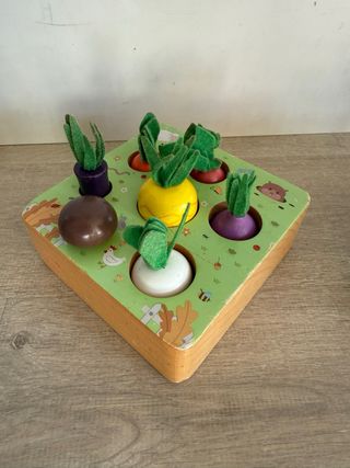 Juguetes de madera para bebés