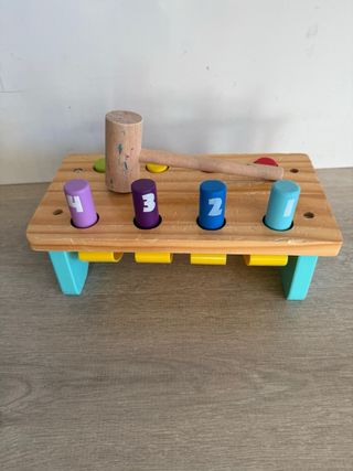 Juguetes de madera para bebés