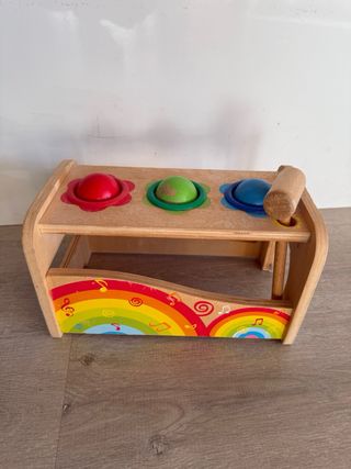 Juguetes de madera para bebés