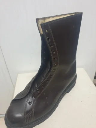 Anfibi militari n.43 marroni e neri