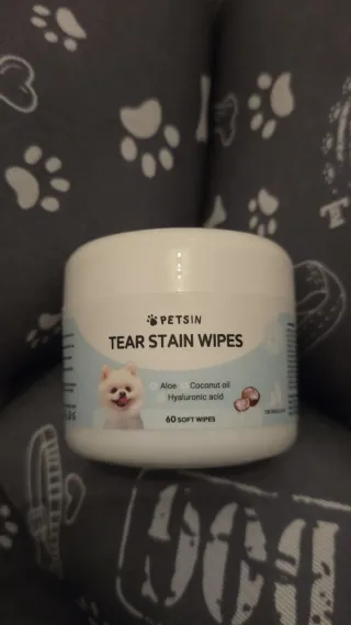 PETSIN Salviette Occhi Cani/Gatti 60pz