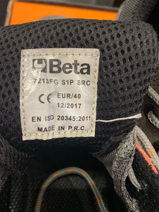 Beta 7213FG 1PSRC scarpe da lavoro leggere.