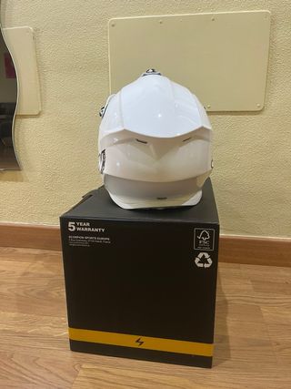Casco Motocross Scorpion VX 16 EVO Air Blanco