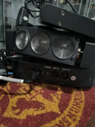 Luz LED para escanario,controladorDMX,y luz led