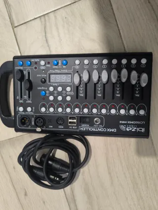 Luz LED para escanario,controladorDMX,y luz led